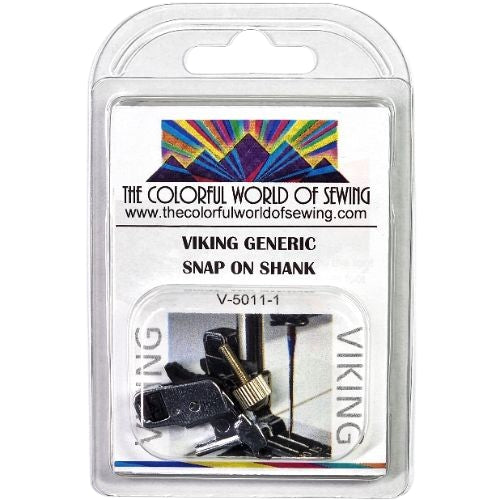 packaged Generic Snap On Low Shank and screw for Husqvarna Viking