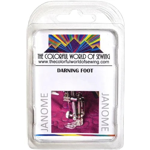 Janome Darning/Free Motion Foot packaged