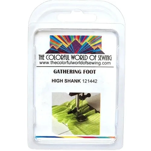 Gathering Foot for High Speed Straight Stitch Machines packaged