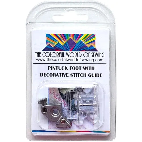 Husqvarna Viking Pintuck Foot with Decorative Stitch Guide 8