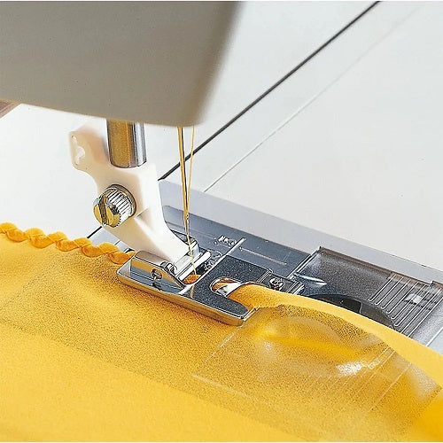 sewing a shell hem with the Husqvarna Viking Shell Hemmer Foot