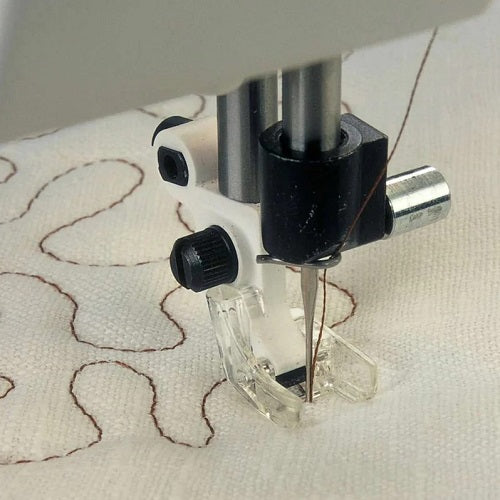 free motion quilting The Husqvarna Viking Clear Open Toe Free Motion Foot