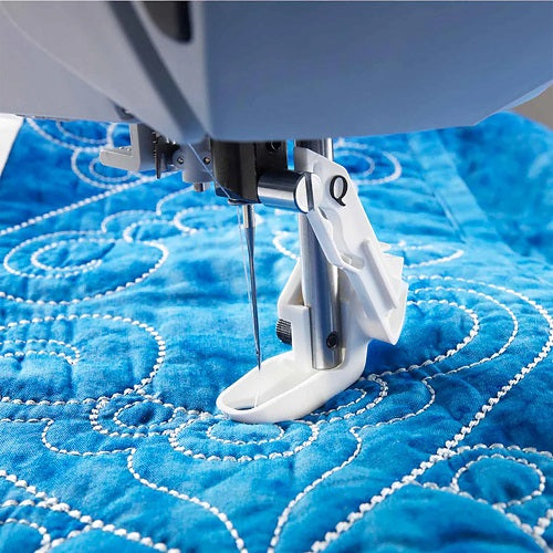 embroidery with The Husqvarna Viking Sensor Q Foot