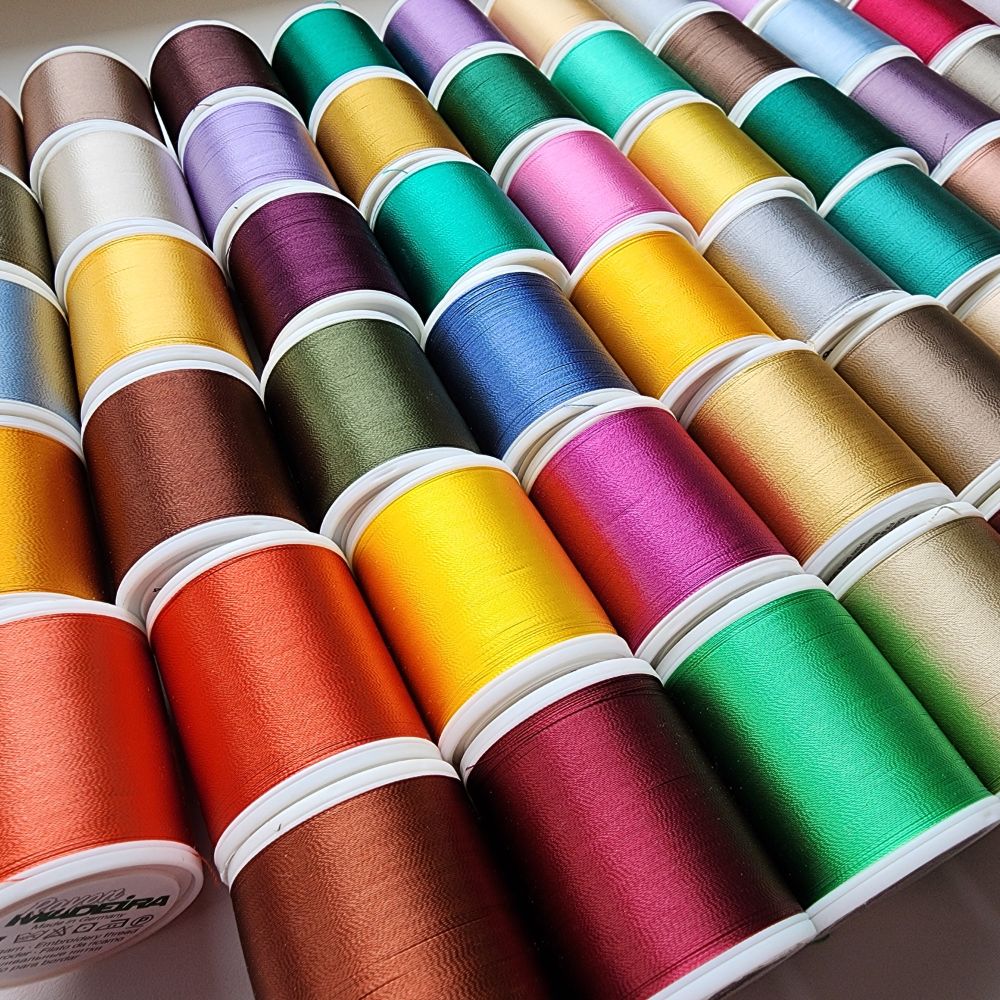 Madeira Rayon Embroidery Thread 57 Large 1000yd. Spools
