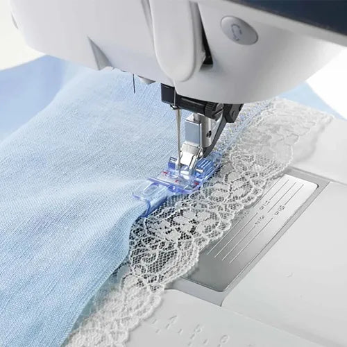 Pfaff Join and Fold Edging Foot attaching lace