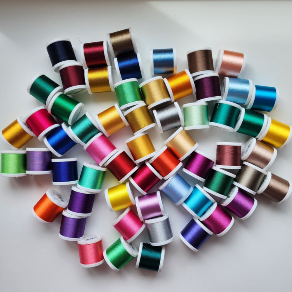 Madeira Rayon Embroidery Thread 59 Small 220yd. Spools