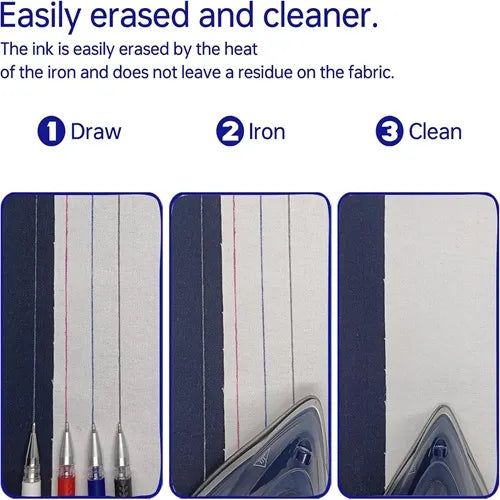 Heat Erasable Gel Fabric Marking Pen2