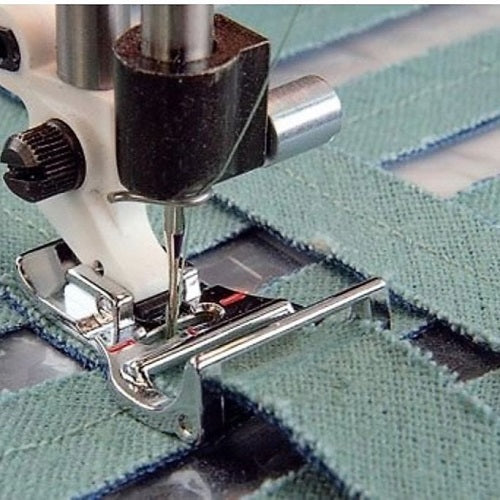 sewing chenille strips with The Husqvarna Viking Chenille Stitching Foot