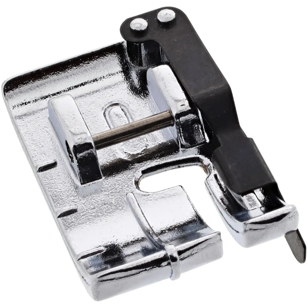 janome 1/4" seam foot "o" 9mm close up