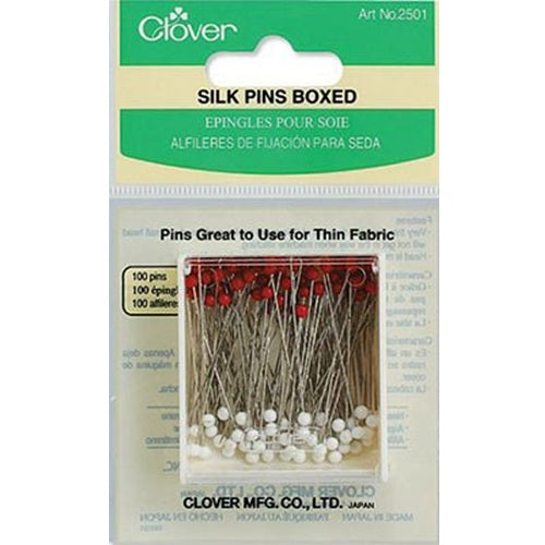 Glass Head Silk Pins