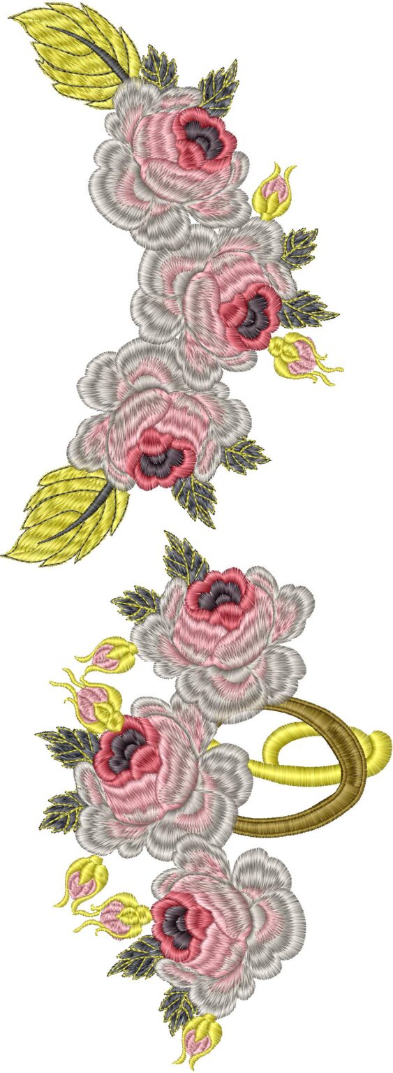 Jenny Haskins Cottage Rose Embroidery Project CD