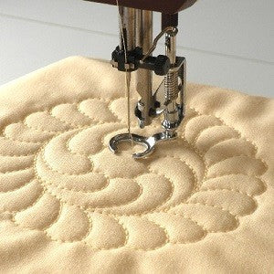 Open Toe Free Motion Quilting Foot for High Speed Straight Stitch Machines