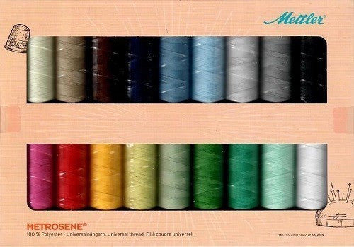 Mettler Metrosene Sewing Thread 18 Spool Gift Box 1