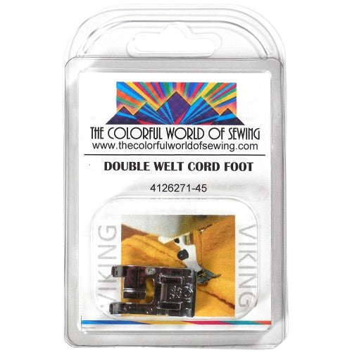 The Husqvarna Viking Double Welt Cord Foot packaging