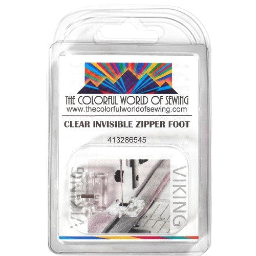 Husqvarna Viking Clear Invisible Zipper Foot