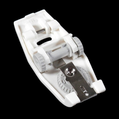 close up of The Husqvarna Viking Elastic Guide Foot