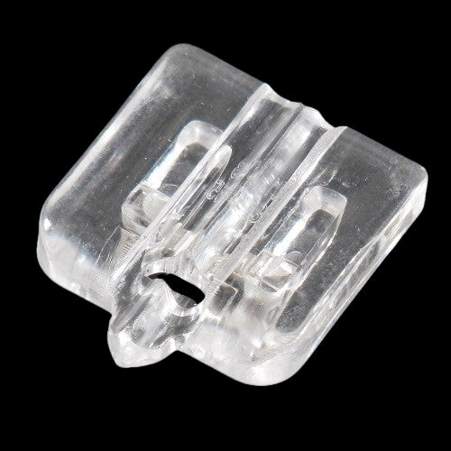 underside of The Husqvarna Viking Clear Invisible Zipper Foot