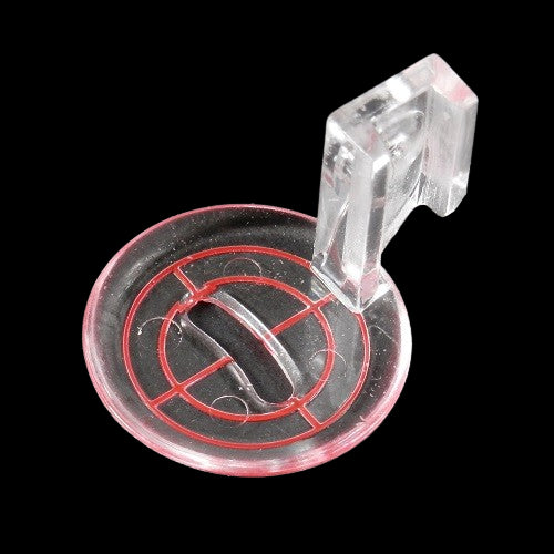close up of the Husqvarna Viking Free Motion Echo Quilting Foot