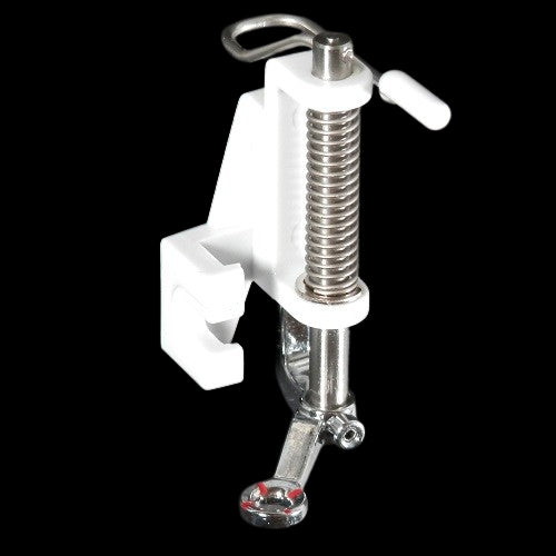 close up of the Husqvarna Viking Closed Free Motion Spring Foot