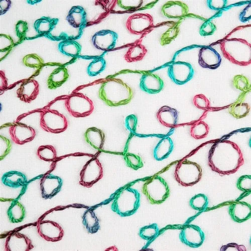 Husqvarna Viking Free Motion Couching Foot Set sample 3