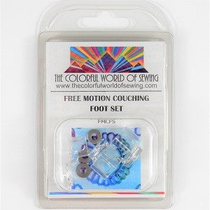 Free Motion Couching Foot Set for Bernina