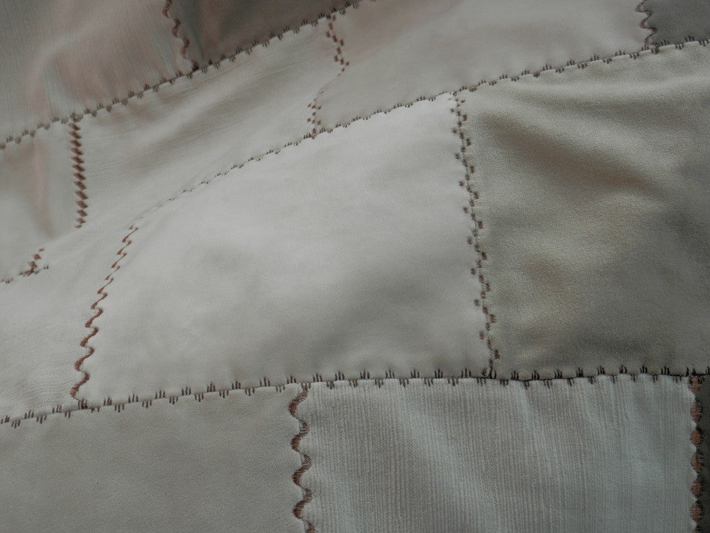 BROWN VELVET Home Decorator Throw with Tassel Trim