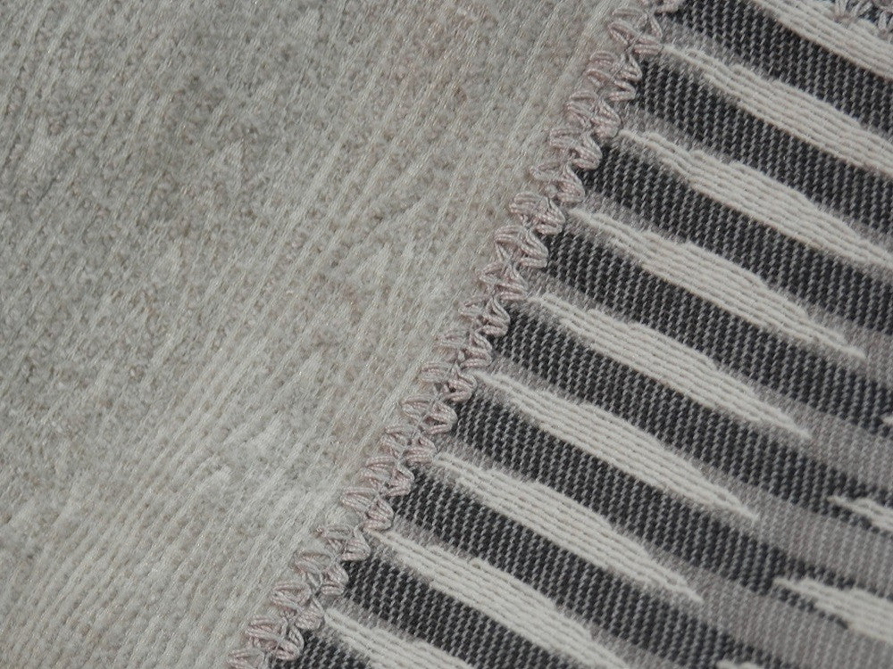 NEUTRAL TONES Home Decorator Throw with Tassel Trim