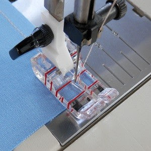 Little Foot Clear 1/4" Quilting Presser Foot for Bernina