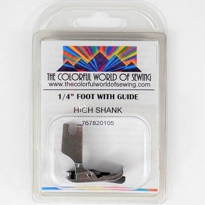 1/4" Screw On Foot for High Speed Straight Stitch Machines