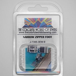 Janome Snap On Narrow Zipper/Straight Stitch Foot