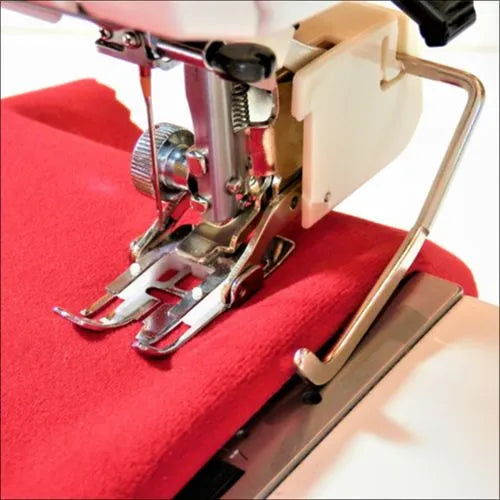Janome Walking Foot sewing with edge guide