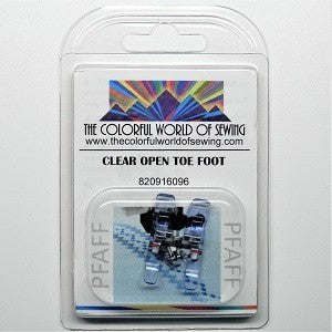 Pfaff Clear Open Toe Foot