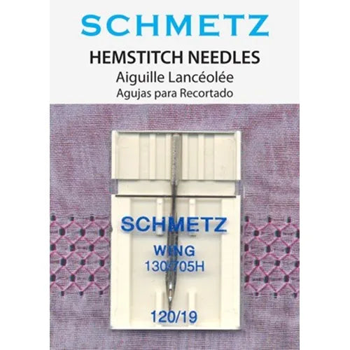 Schmetz Hemstitch/Wing Needle packaged