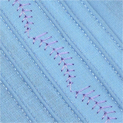Husqvarna Viking Pintuck Foot with Decorative Stitch Guide 11