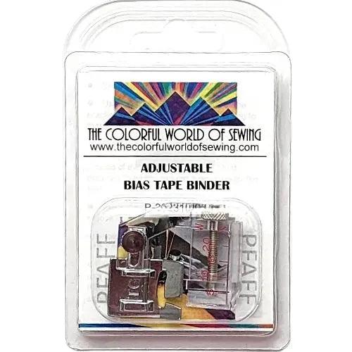 Pfaff Adjustable Bias Tape Binder Foot packaged