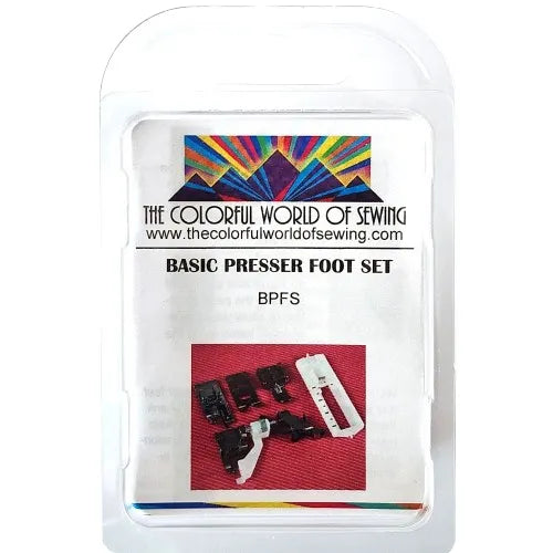 Snap On Basic Presser Foot Set packaged
