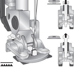 Pfaff Sew-On Button Foot