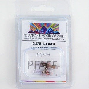 Pfaff Clear 1/4 Inch Feet