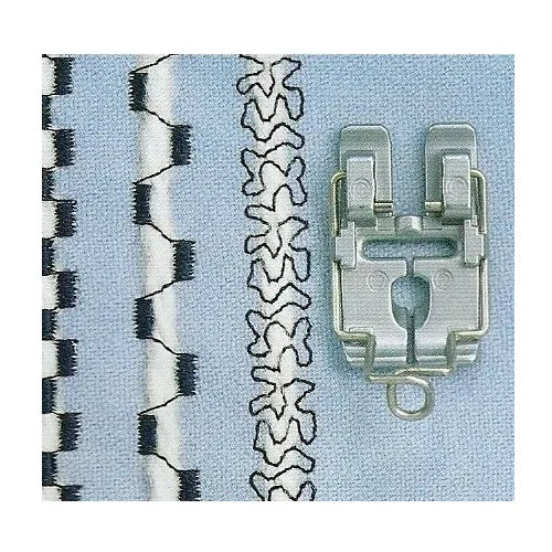 examples of stitches to use with the pfaff couching braiding foot