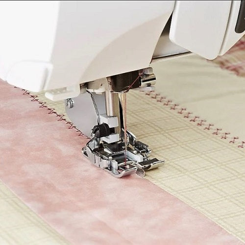 using the Husqvarna Viking Changeable Decorative Guide Foot