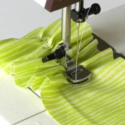 Singer Gathering Foot sewing 1