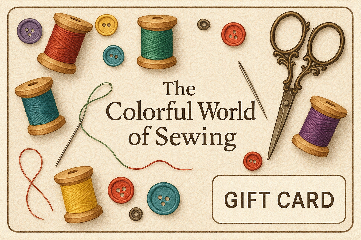 Gift card and use the logo as the graphic