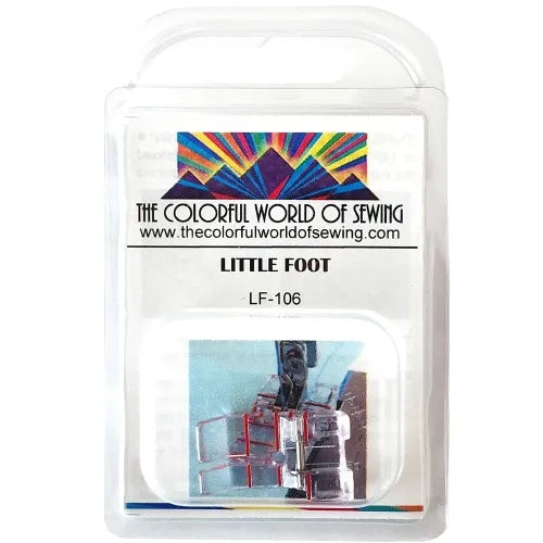 Little Foot Clear 1/4" Quilting Presser Foot for Bernina packaged