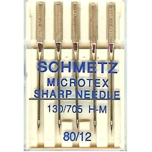 Schmetz Microtex/Sharp Needles 80