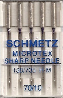 Schmetz Microtex/Sharp Needles