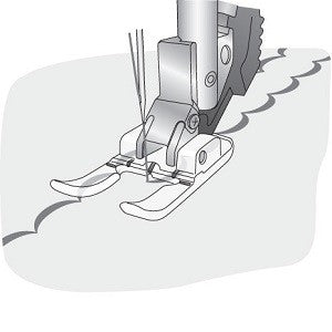 Pfaff Clear Open Toe Foot