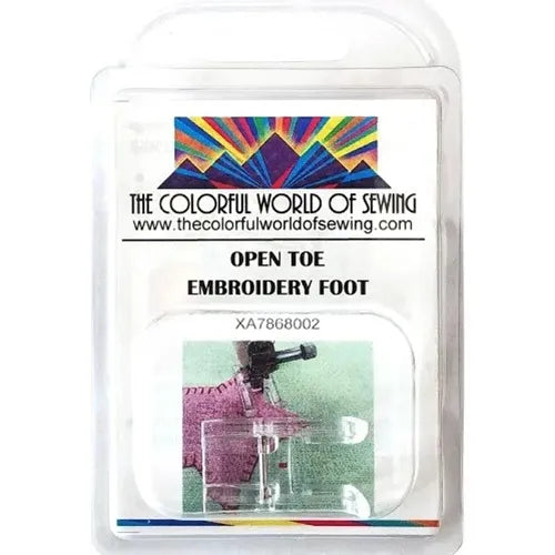 Open Toe Foot for Bernina packaged