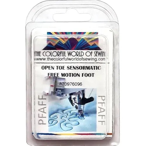  Pfaff Open Toe Sensormatic Free Motion Foot packaged