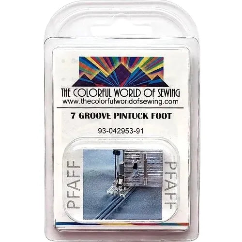 Pfaff Pintuck Foot 7 groove packaged