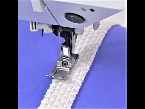 how to use the bi level presser foot set